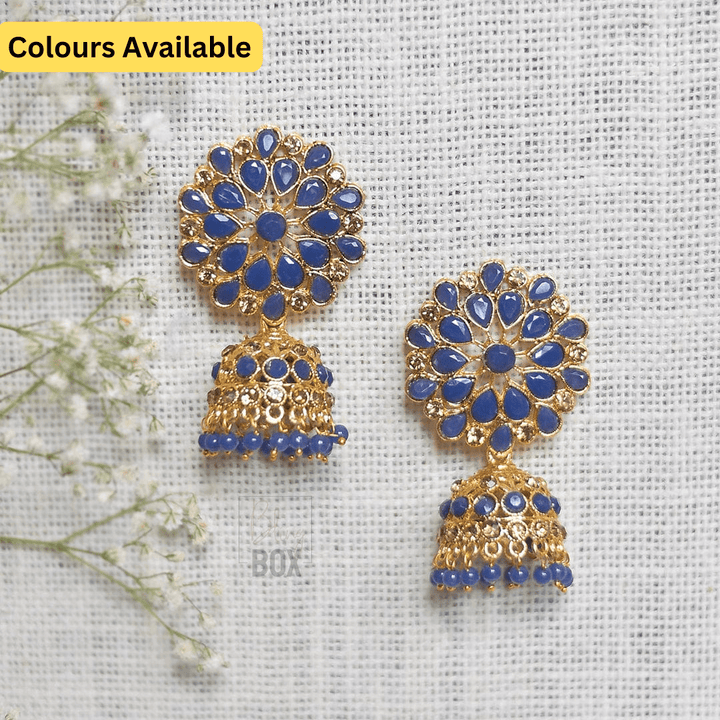 Colourful Jhumkas