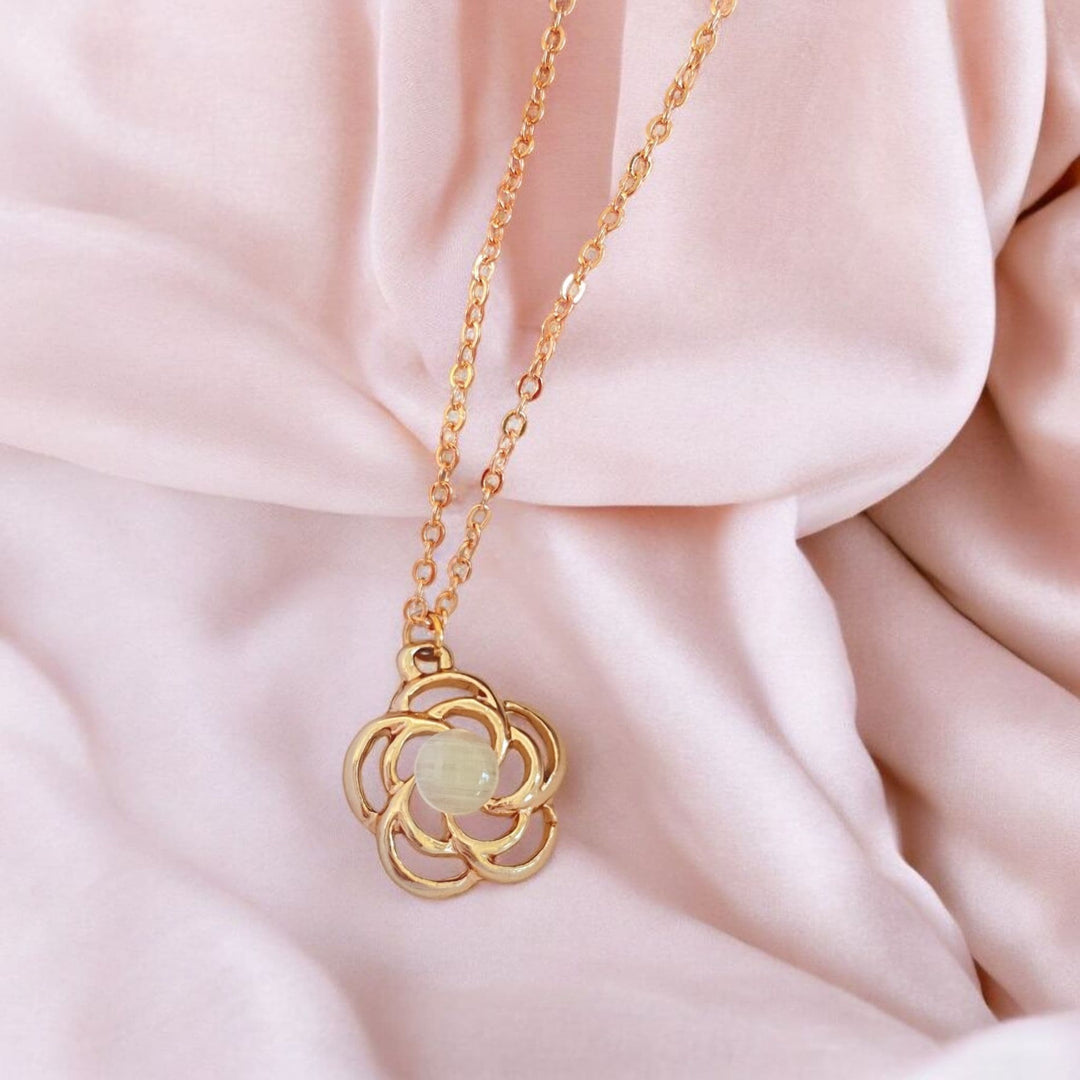 Blossom Rose Gold Necklace
