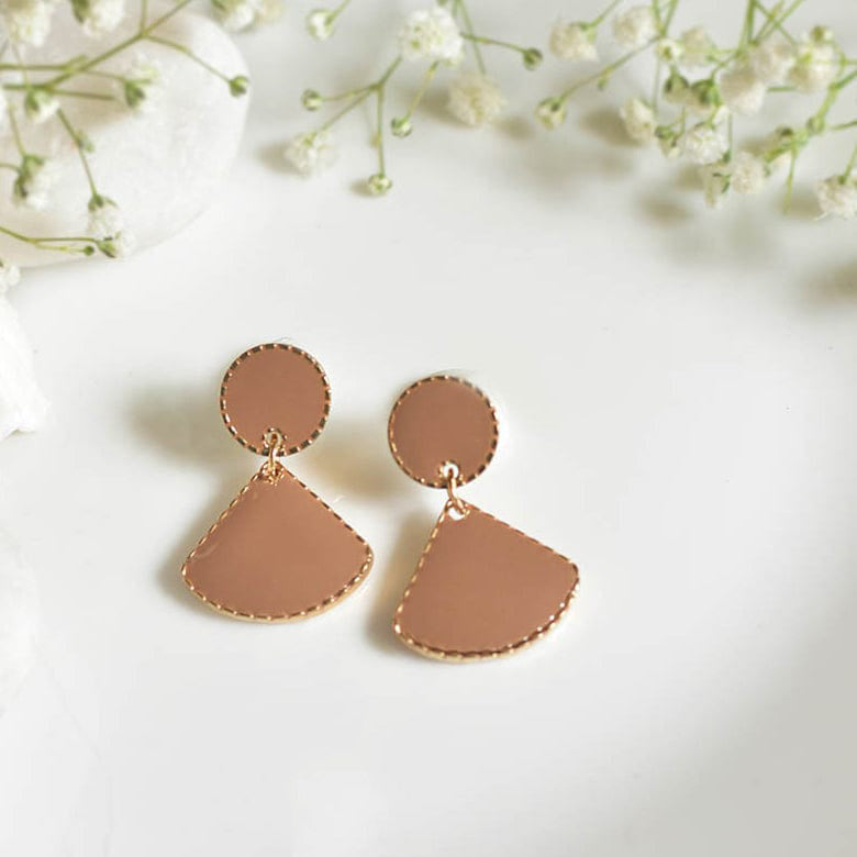 Dainty Enamelled Earrings