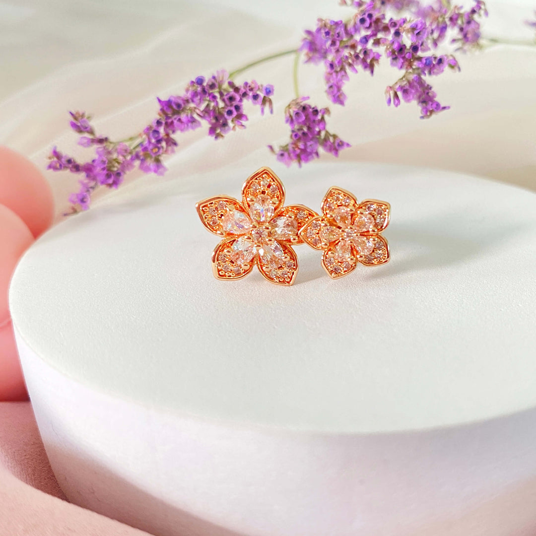 Flower Studded Ring