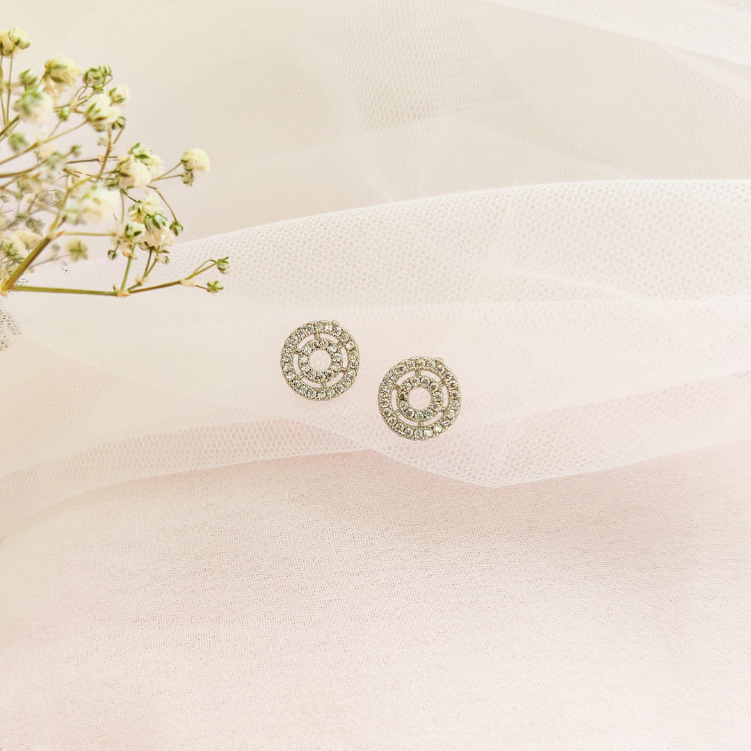 Eternal Radiance Circle Earrings