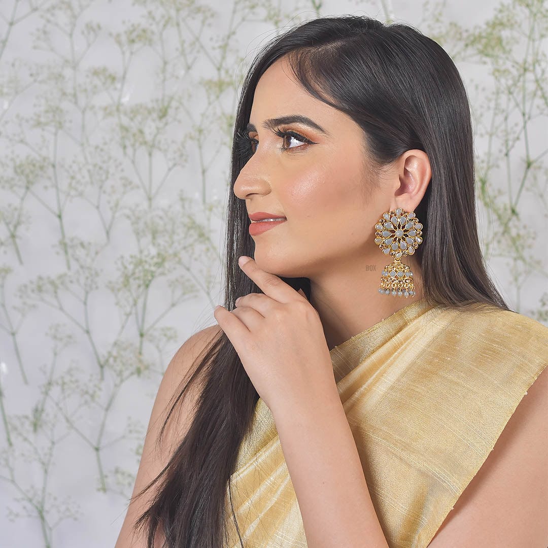 Bling Box Jewellery Bling Embellished Jhumkas Jewellery