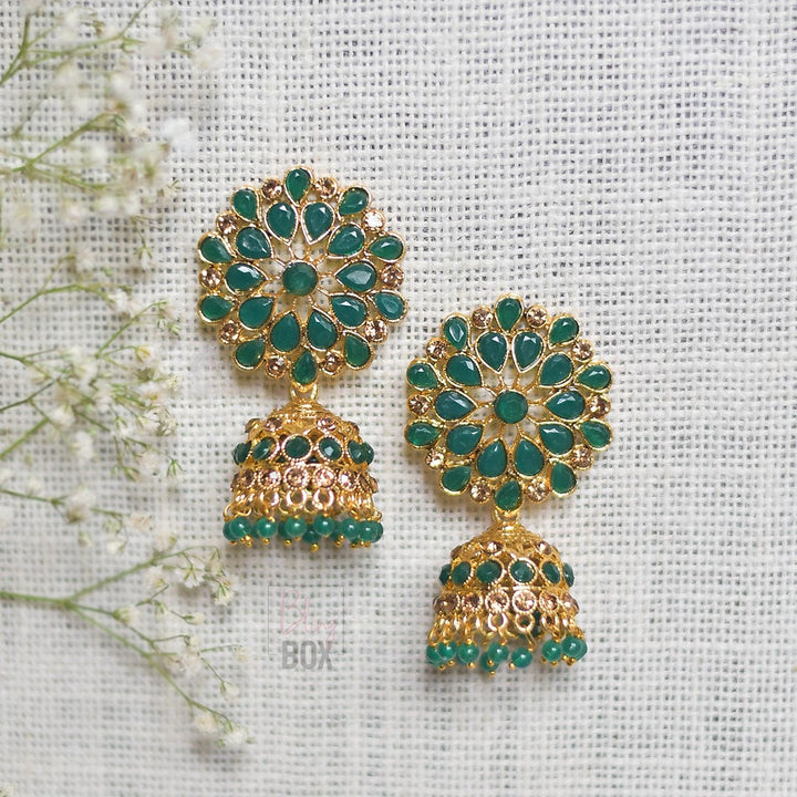 Bling Box Jewellery Bling Embellished Jhumkas Jewellery