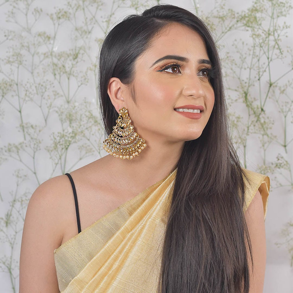 Bling Box Jewellery Cascading Gold Earrings Jewellery