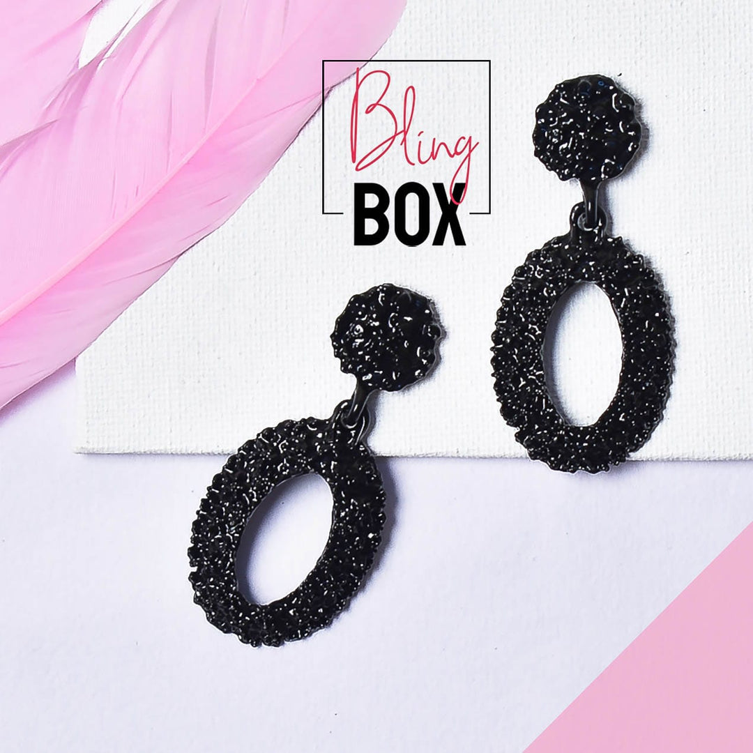 Bling Box Jewellery Casual Oval Drop Earrings Jewellery