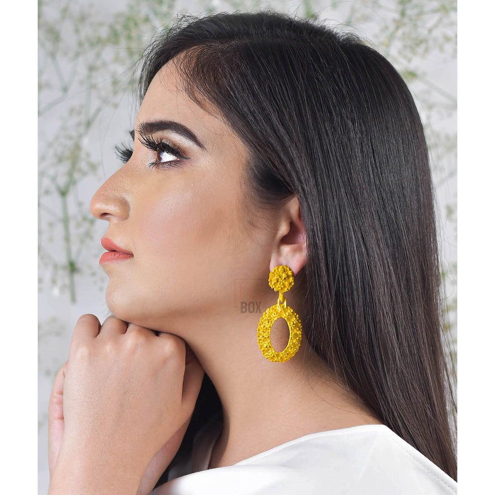 Bling Box Jewellery Casual Oval Drop Earrings Jewellery
