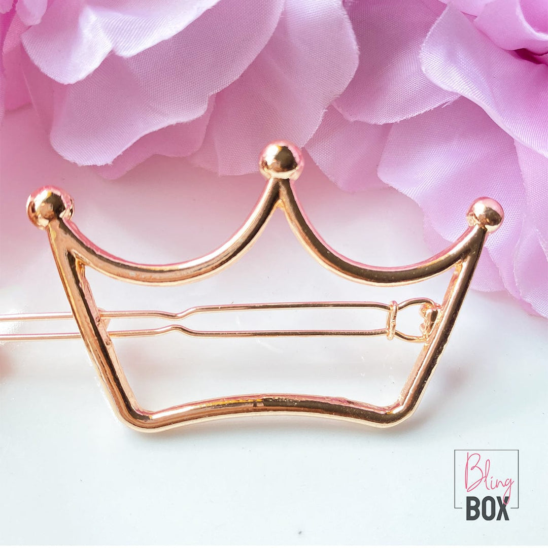Bling Box Jewellery Crown Hair Clip Jewellery