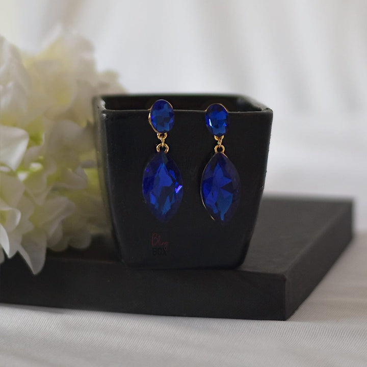 Bling Box Jewellery Crystal Dew Drop Earrings Jewellery