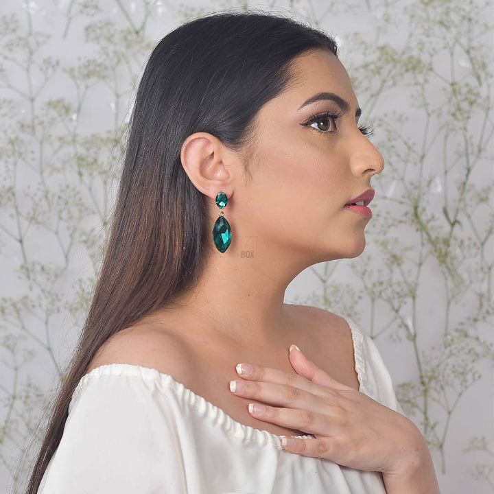 Bling Box Jewellery Crystal Dew Drop Earrings Jewellery