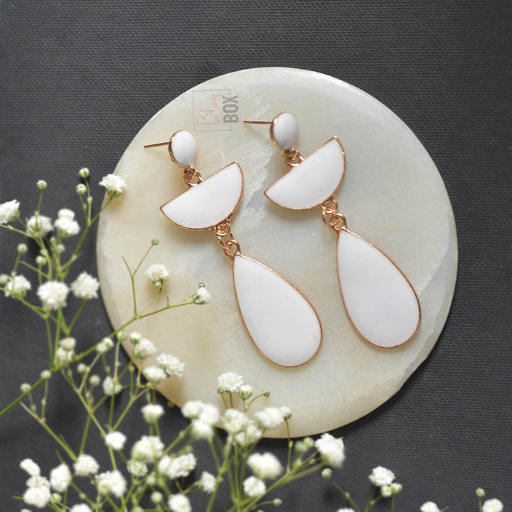 Bling Box Jewellery Dewdrop Enamel Earrings Jewellery