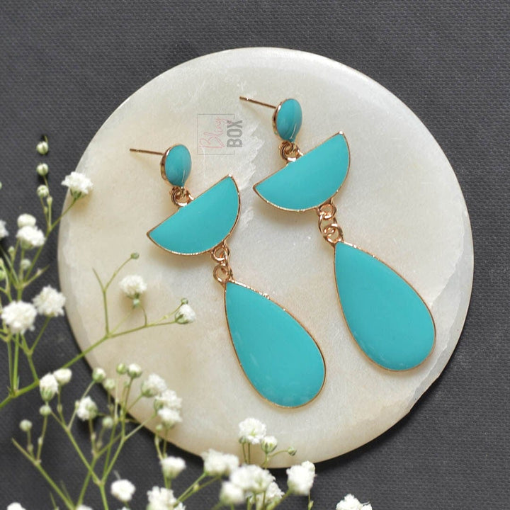 Bling Box Jewellery Dewdrop Enamel Earrings Jewellery