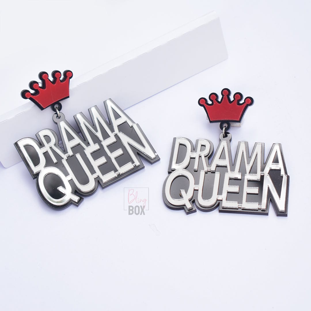Bling Box Jewellery Drama Queen Earrings Jewellery