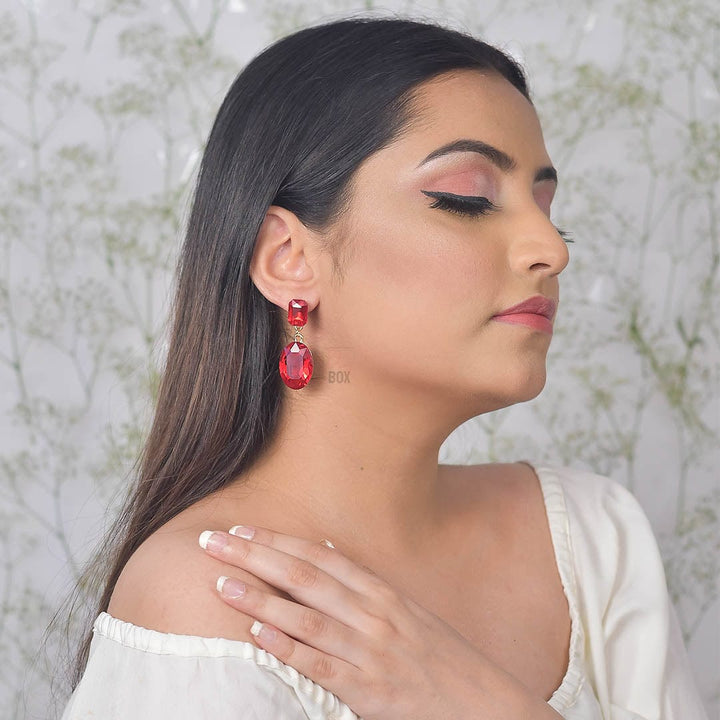 Bling Box Jewellery Elegant Crystal Drop Earrings Jewellery