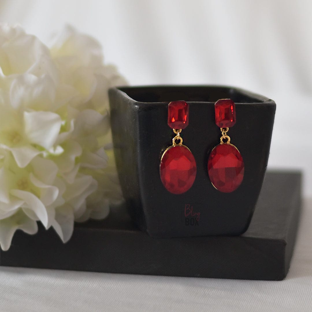 Bling Box Jewellery Elegant Crystal Drop Earrings Jewellery