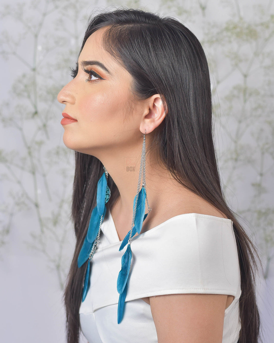 Bling Box Jewellery Feathers for days Earrings Jewellery