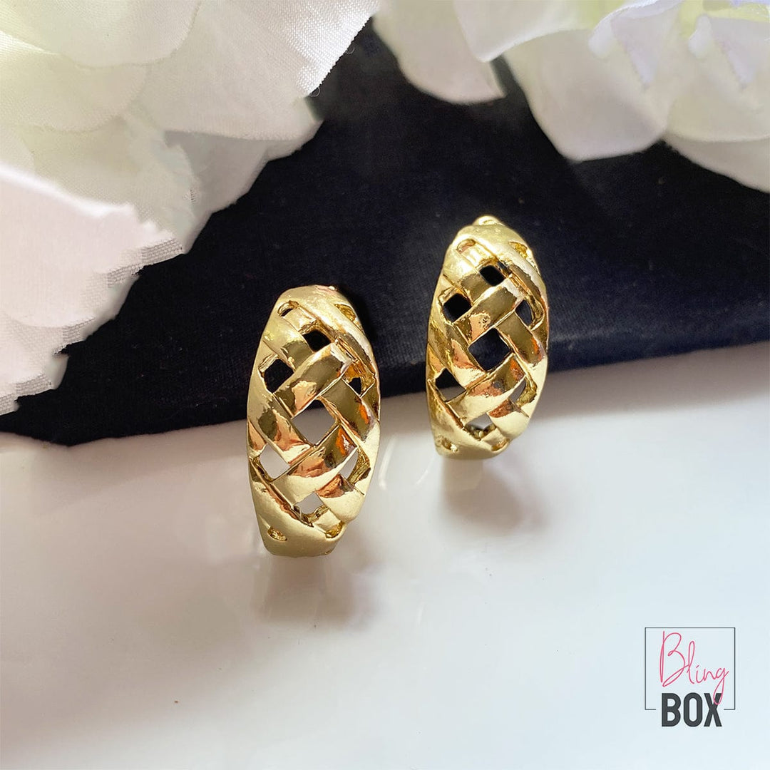 Bling Box Jewellery Forever Gold Studs Jewellery