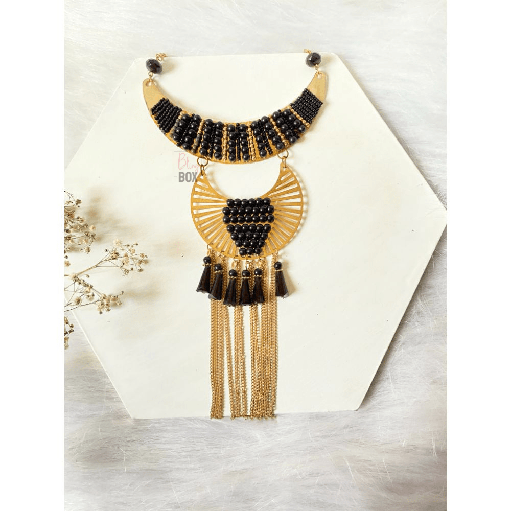 Bling Box Jewellery Gorgeous Gold Boho Necklace Jewellery