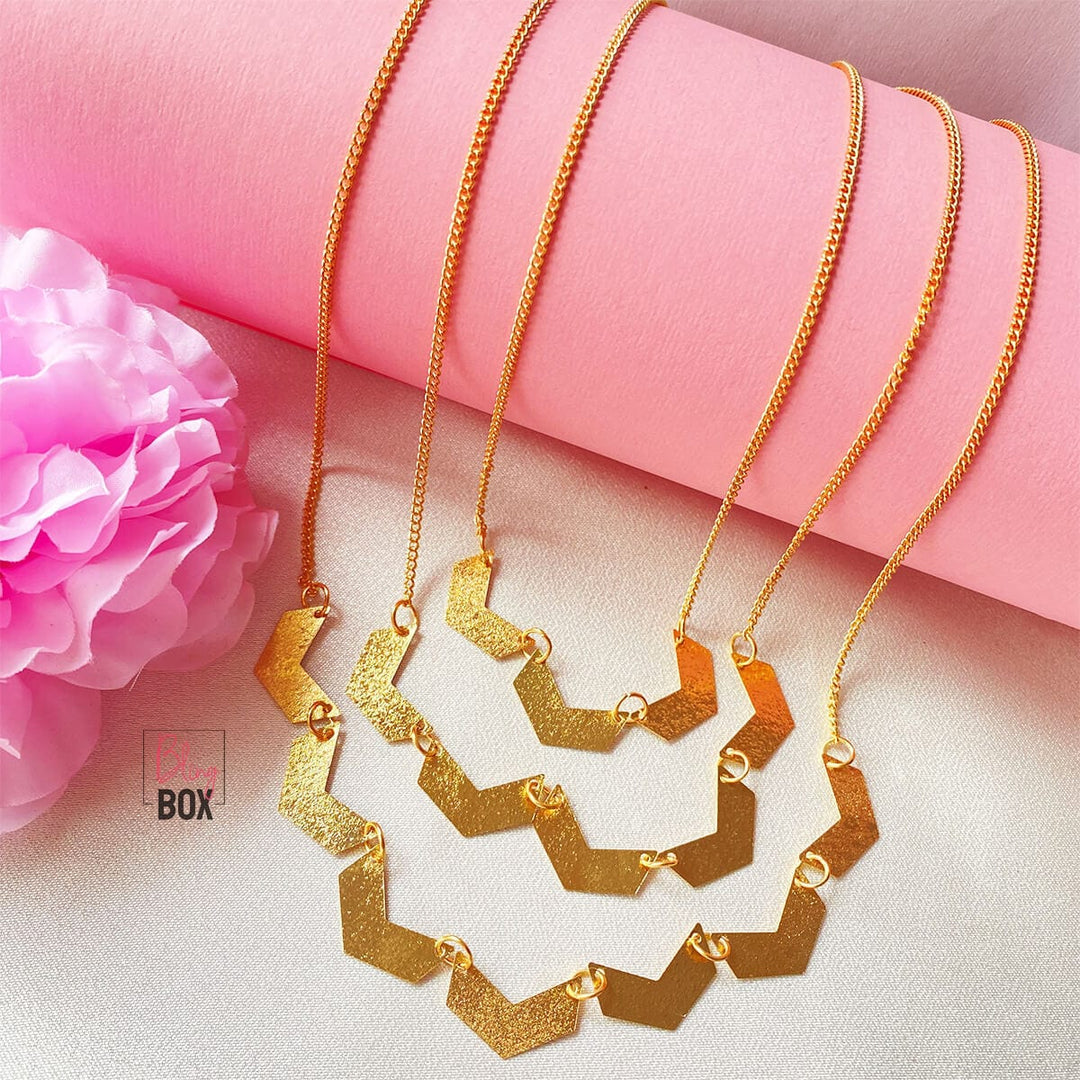 Bling Box Jewellery Here n’ there layered Necklace Jewellery