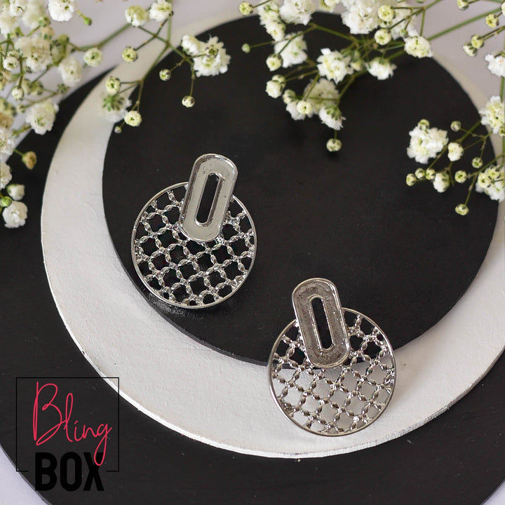 Bling Box Jewellery Honeycomb Studs Jewellery 