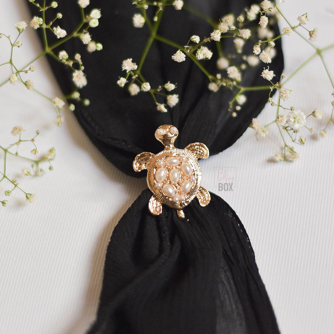 Bling Box Jewellery Lucky Turtle Studded Ring Jewellery