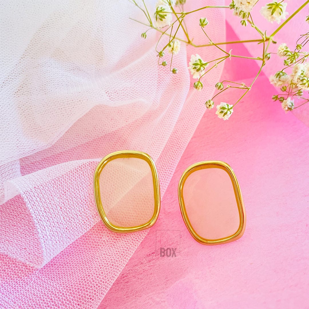 Bling Box  Modern Geometric Resin Earrings Jewellery