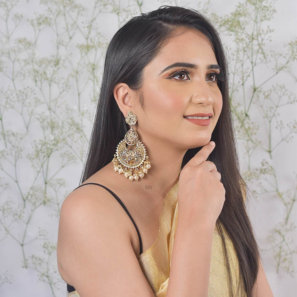 Bling Box Jewellery Royal Affair Gold Earrings Jewellery