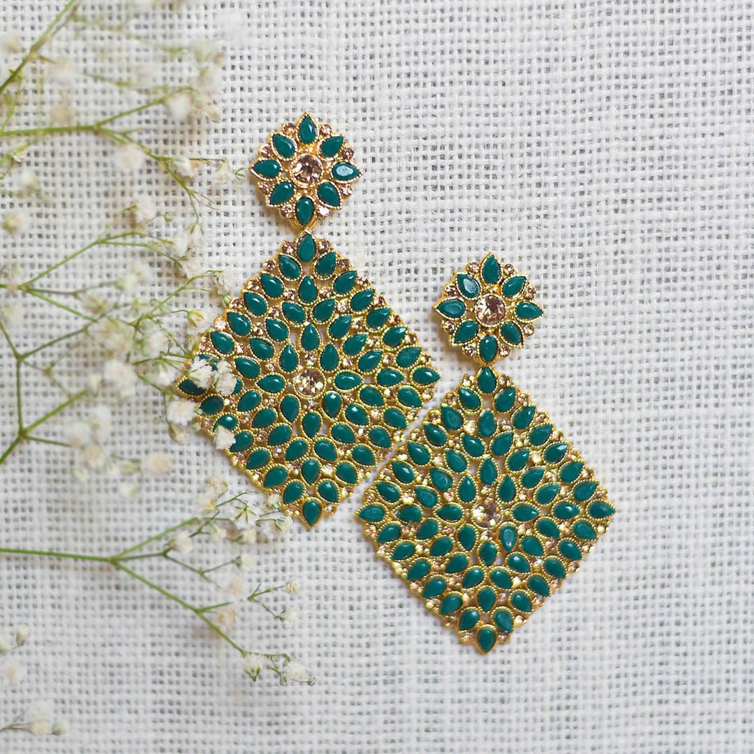 Bling Box Jewellery Statement Crystal Diamond Earrings Jewellery