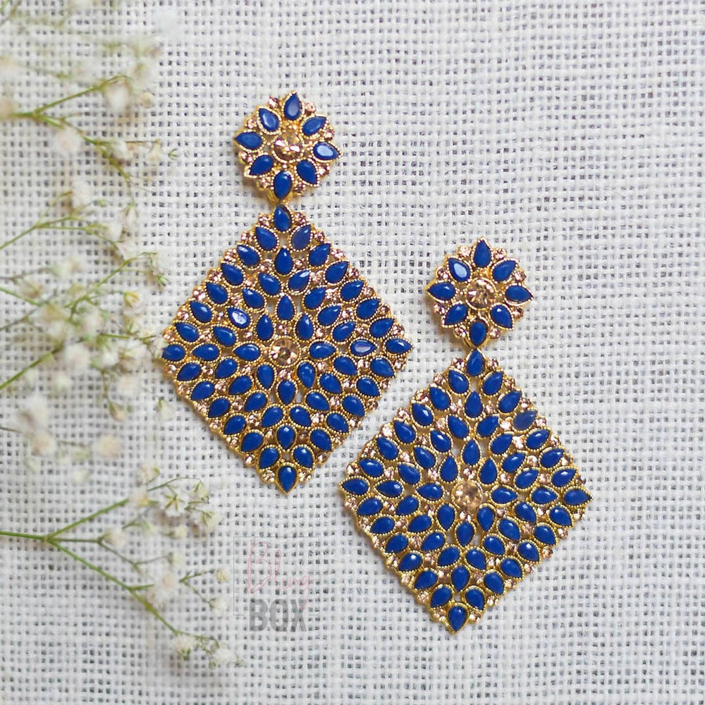 Bling Box Jewellery Statement Crystal Diamond Earrings Jewellery
