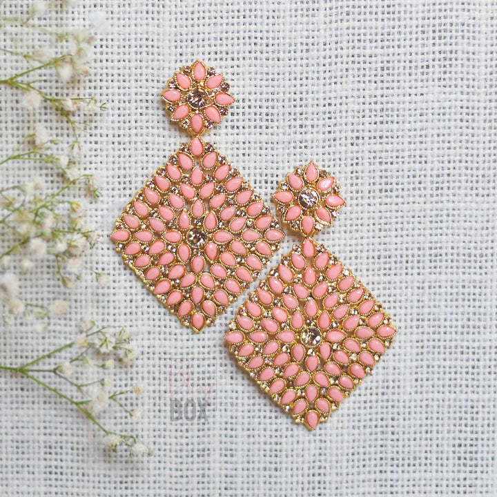 Bling Box Jewellery Statement Crystal Diamond Earrings Jewellery