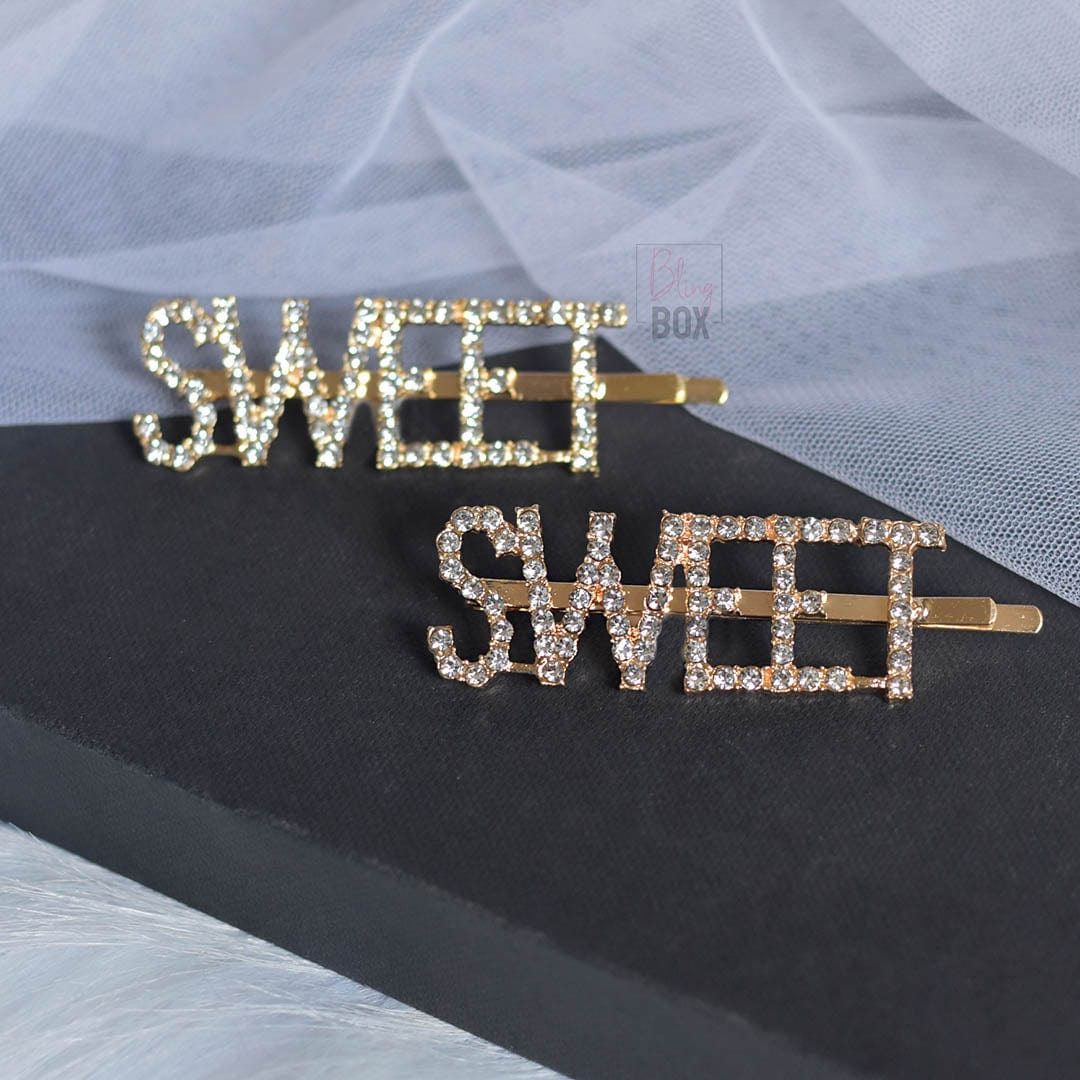 Bling Box Jewellery Statement Sweet Hair Clip Jewellery 