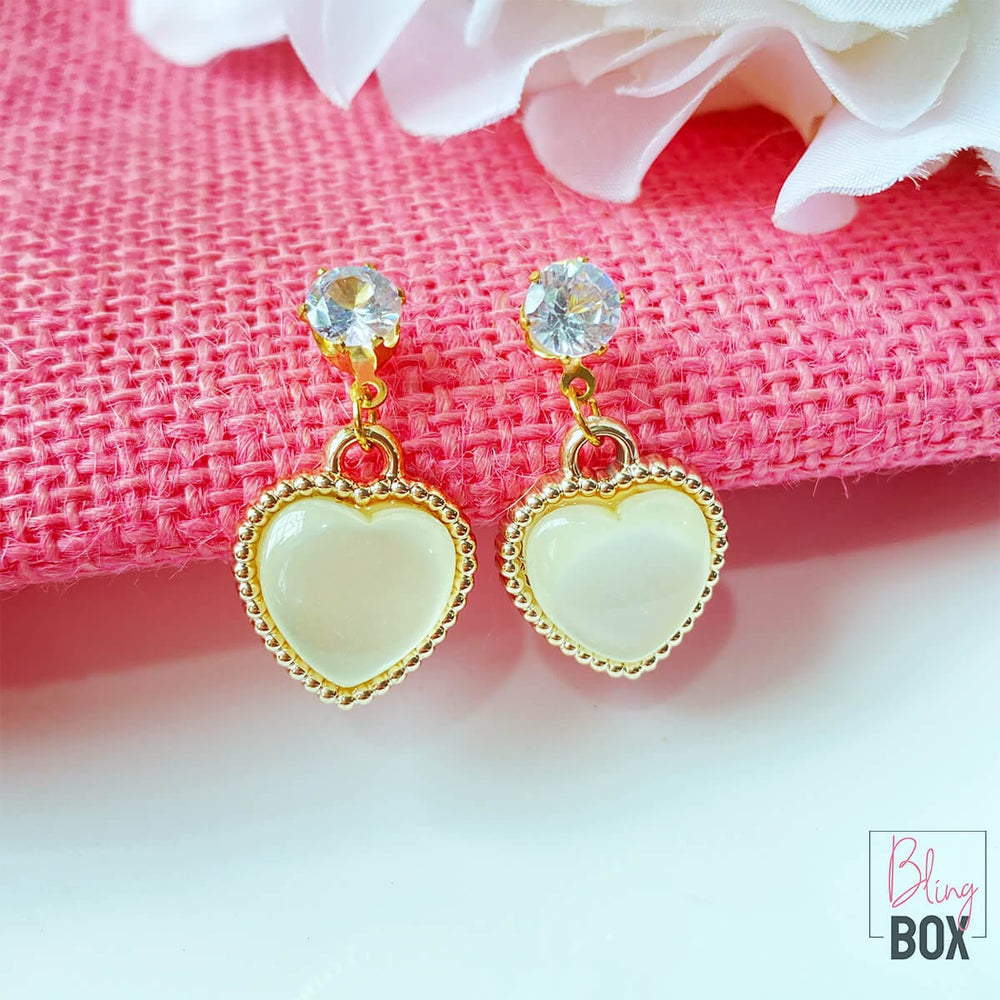 Bling Box  Tiny Opal Danglers Jewellery