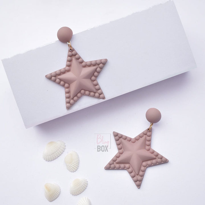 Bling Box Jewellery Trendy Star Shaped Earrings Jewellery
