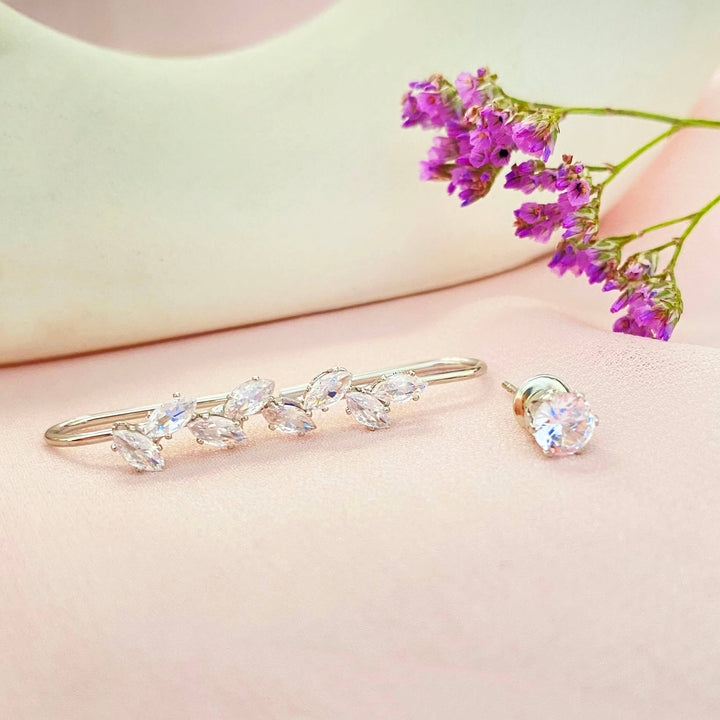 Crystal Vine Ear Cuff