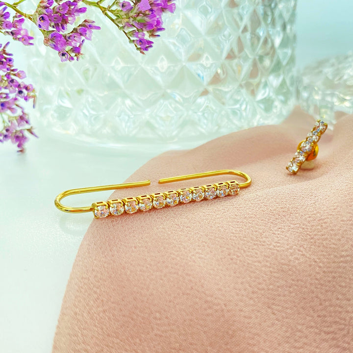 Sparkle Line Ear Cuff