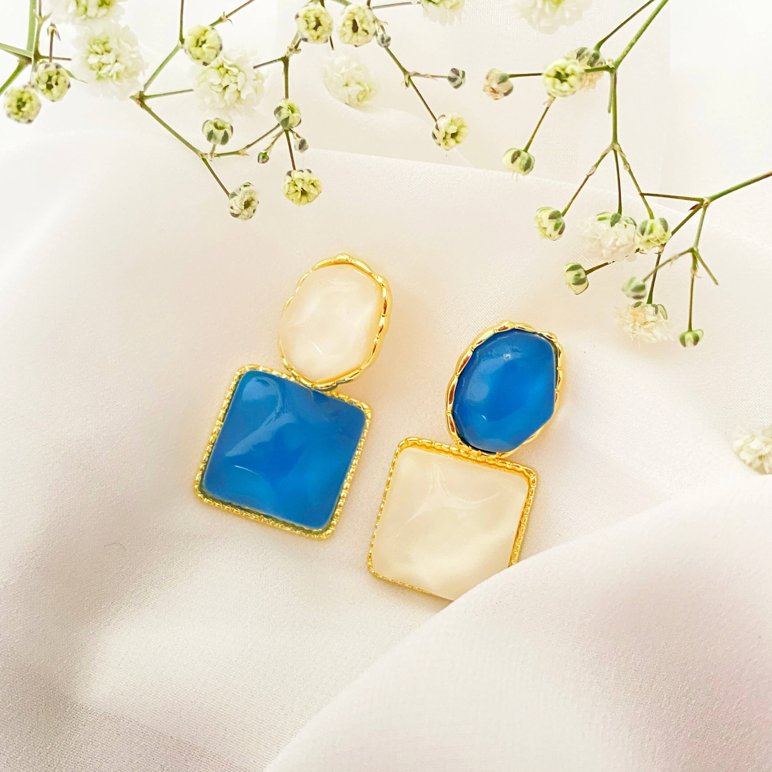 Korean earrings online on sale shopping