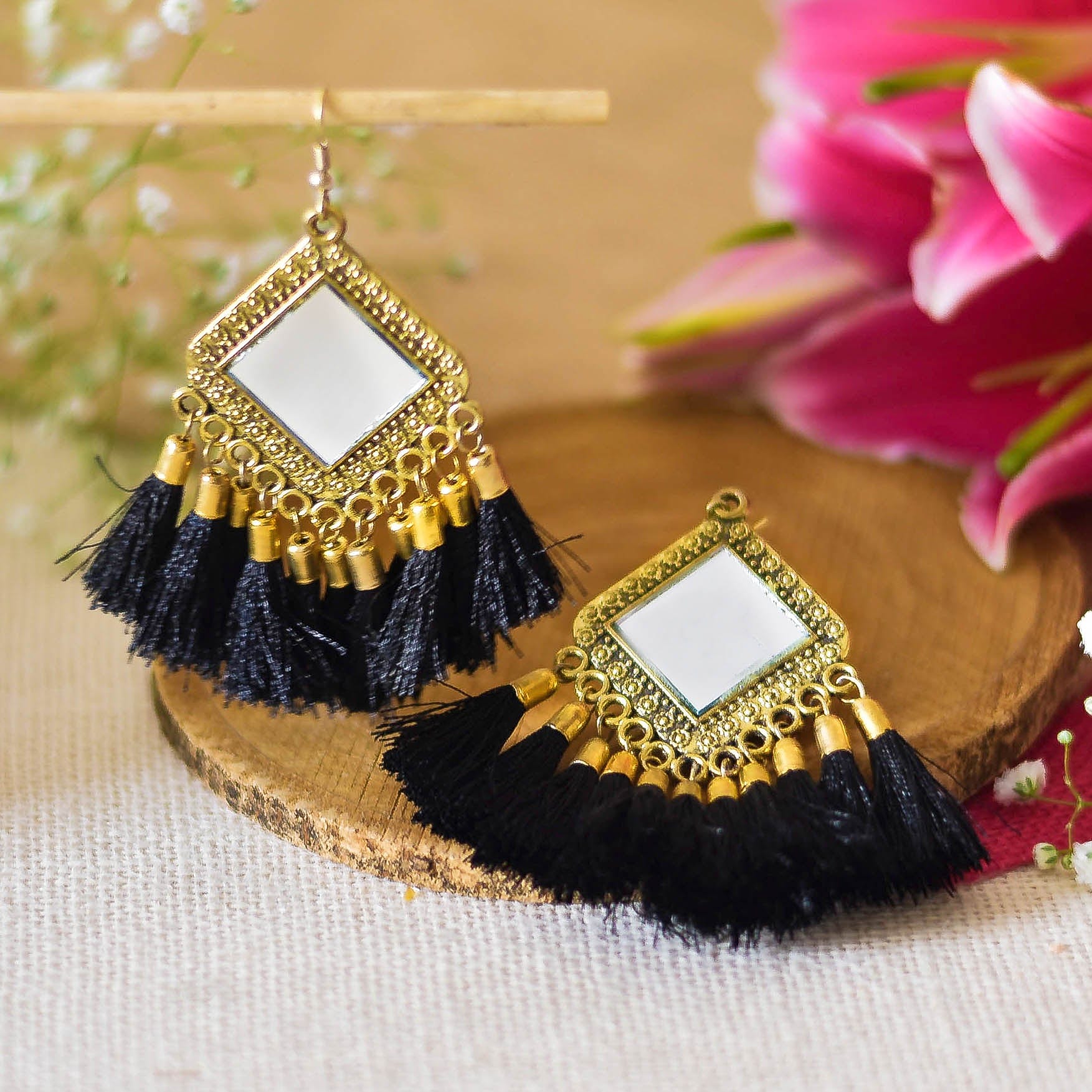 Tassel Earrings Statement Jewelry - BaubleBar, Zara