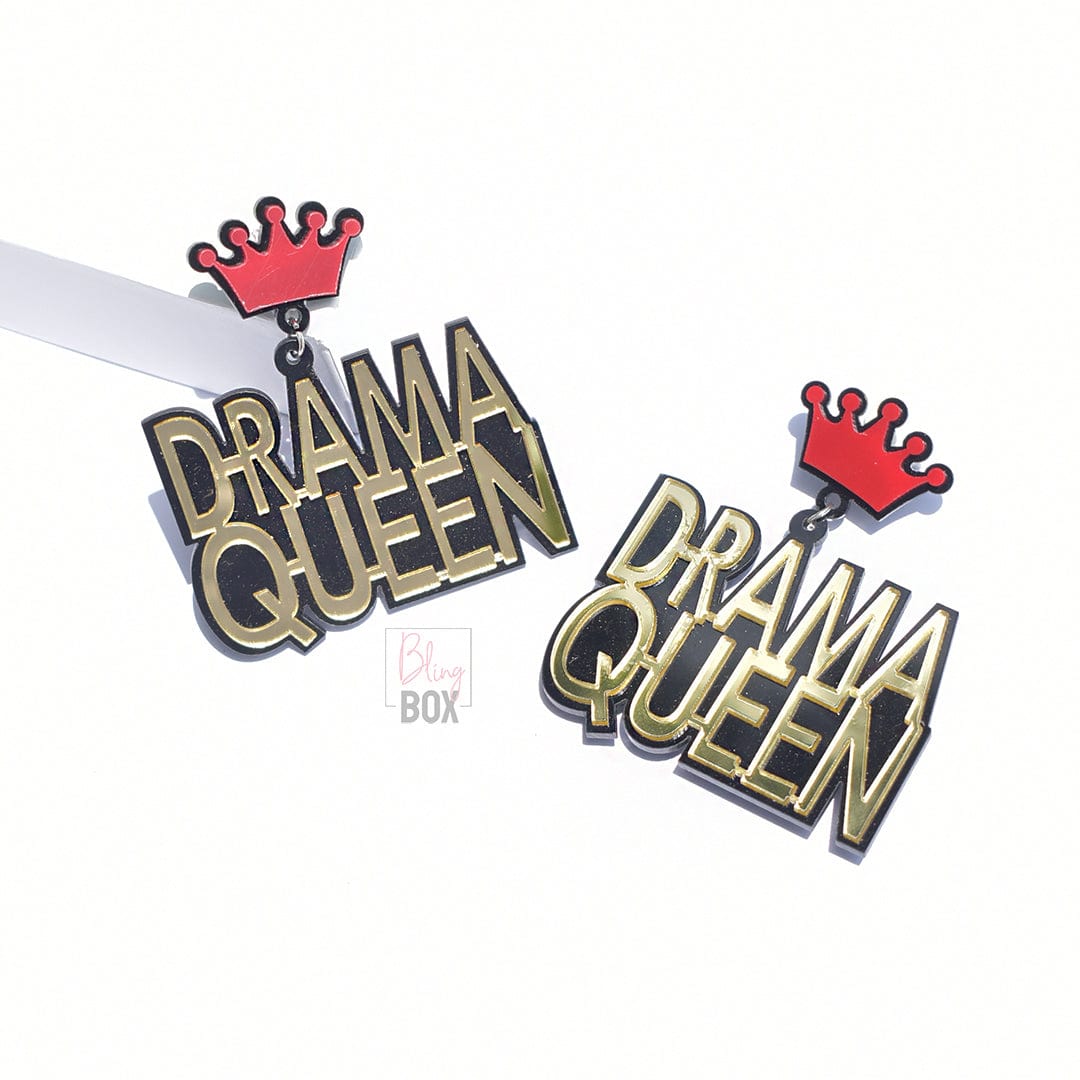 WOWIE GOODS | Drama Queen Round ID Tag (Custom/Drop-Ship) (Made in the USA)  | DOG & CO.