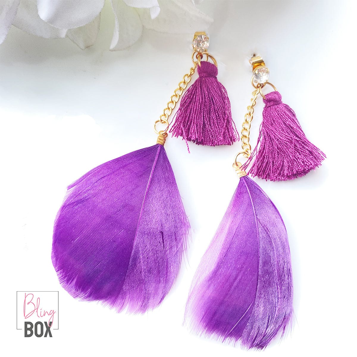 Amazon.com: Ostrich Feather Earrings in Pale Pink with Gold-Plated Ear  Wires 5 inches Birthday Gift for Women : Handmade Products