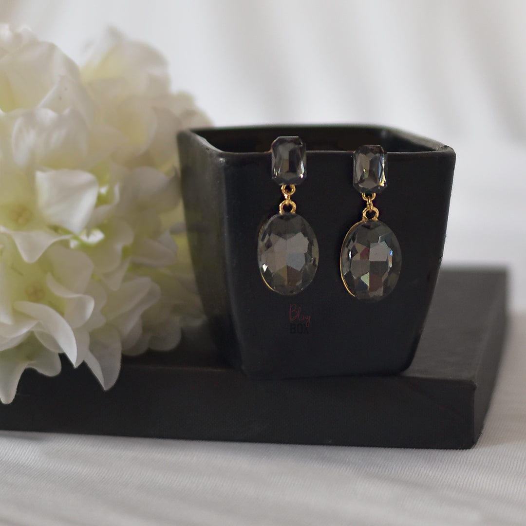 Bling Box Jewellery Elegant Crystal Drop Earrings Jewellery 
