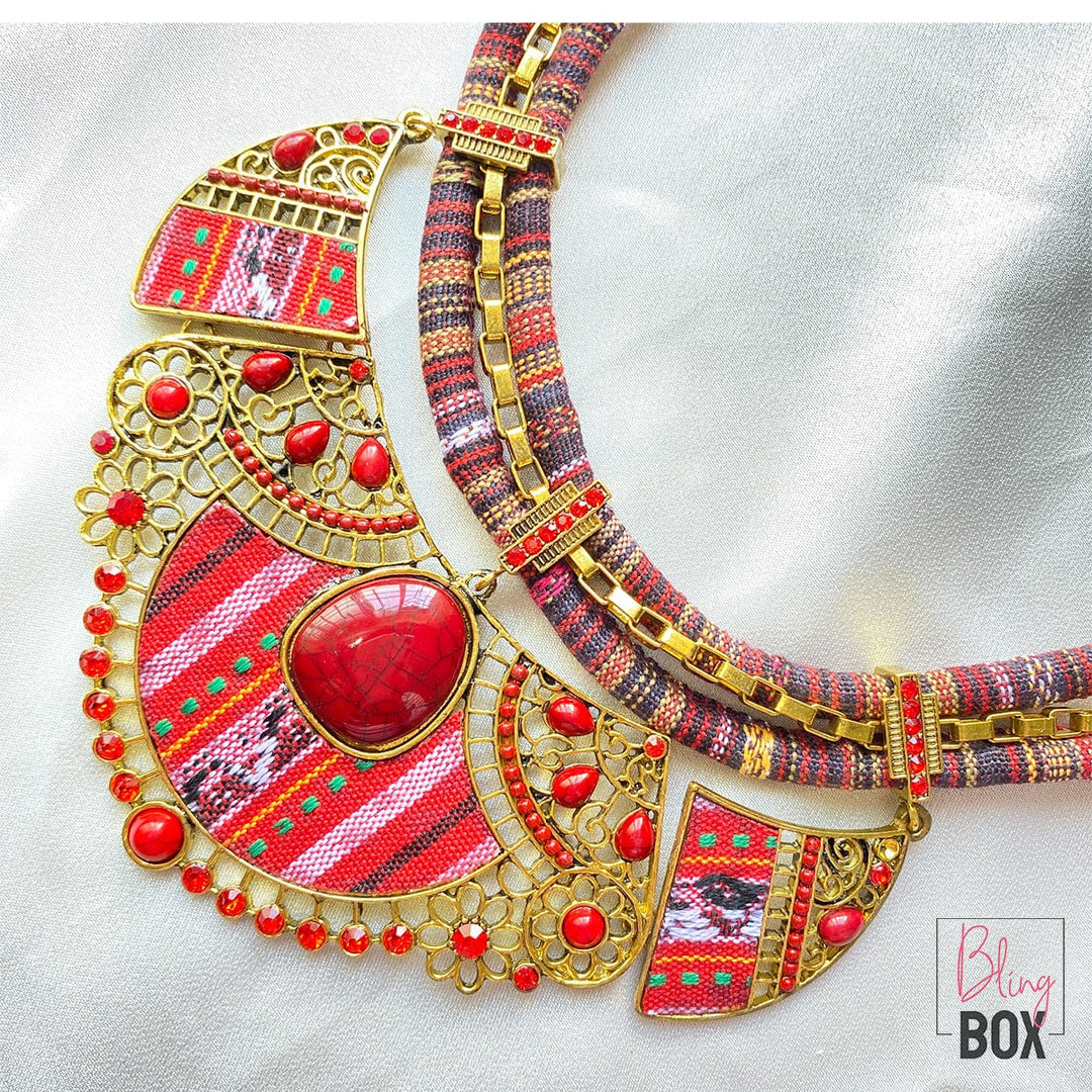 Bling Box  Elegant Indian Boho Necklace Jewellery 