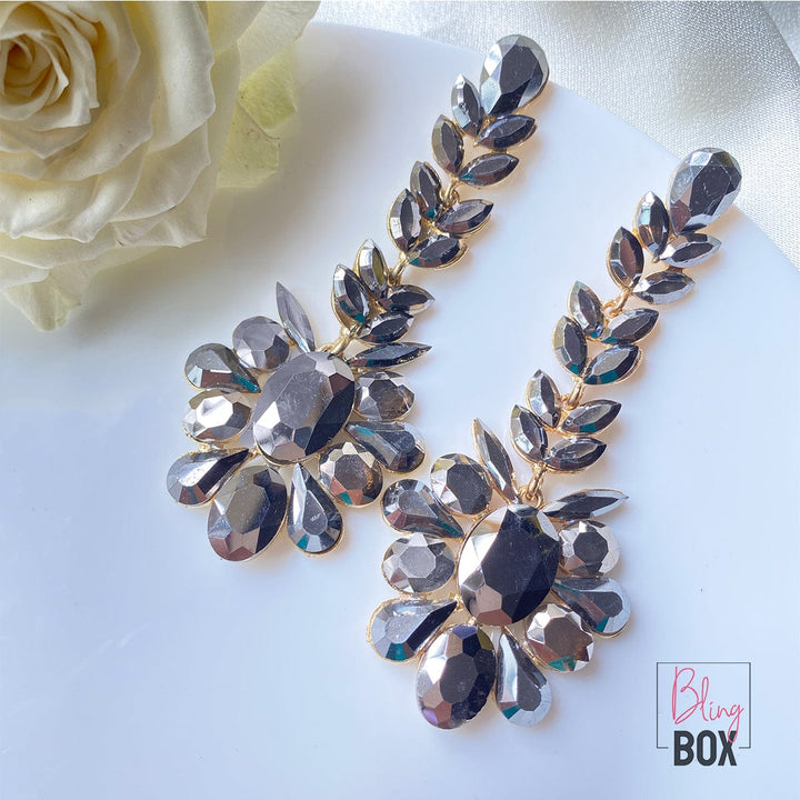 Bling Box Jewellery Exquisite Luxury Crystal Earrings Jewellery 