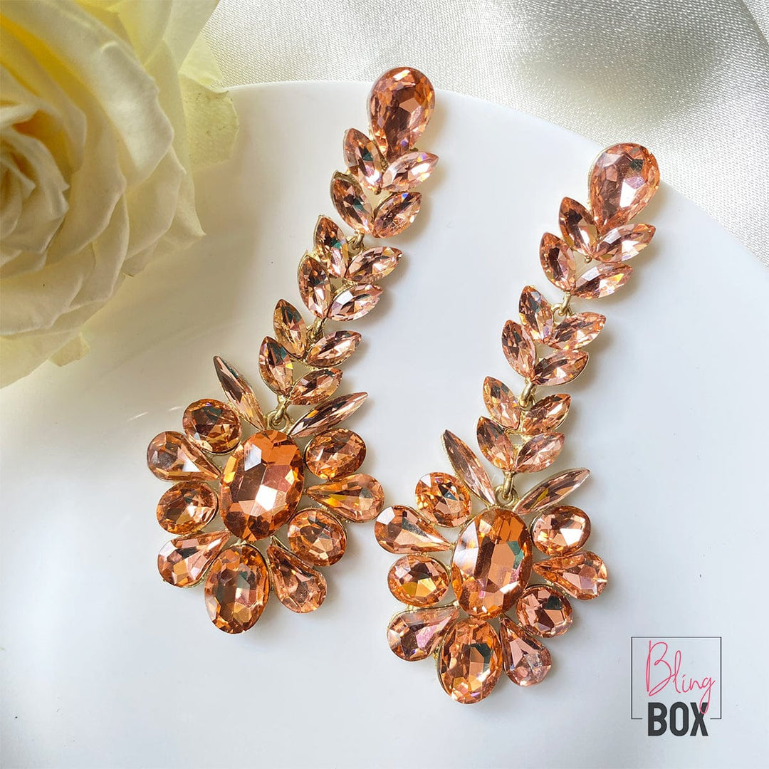Bling Box Jewellery Exquisite Luxury Crystal Earrings Jewellery 