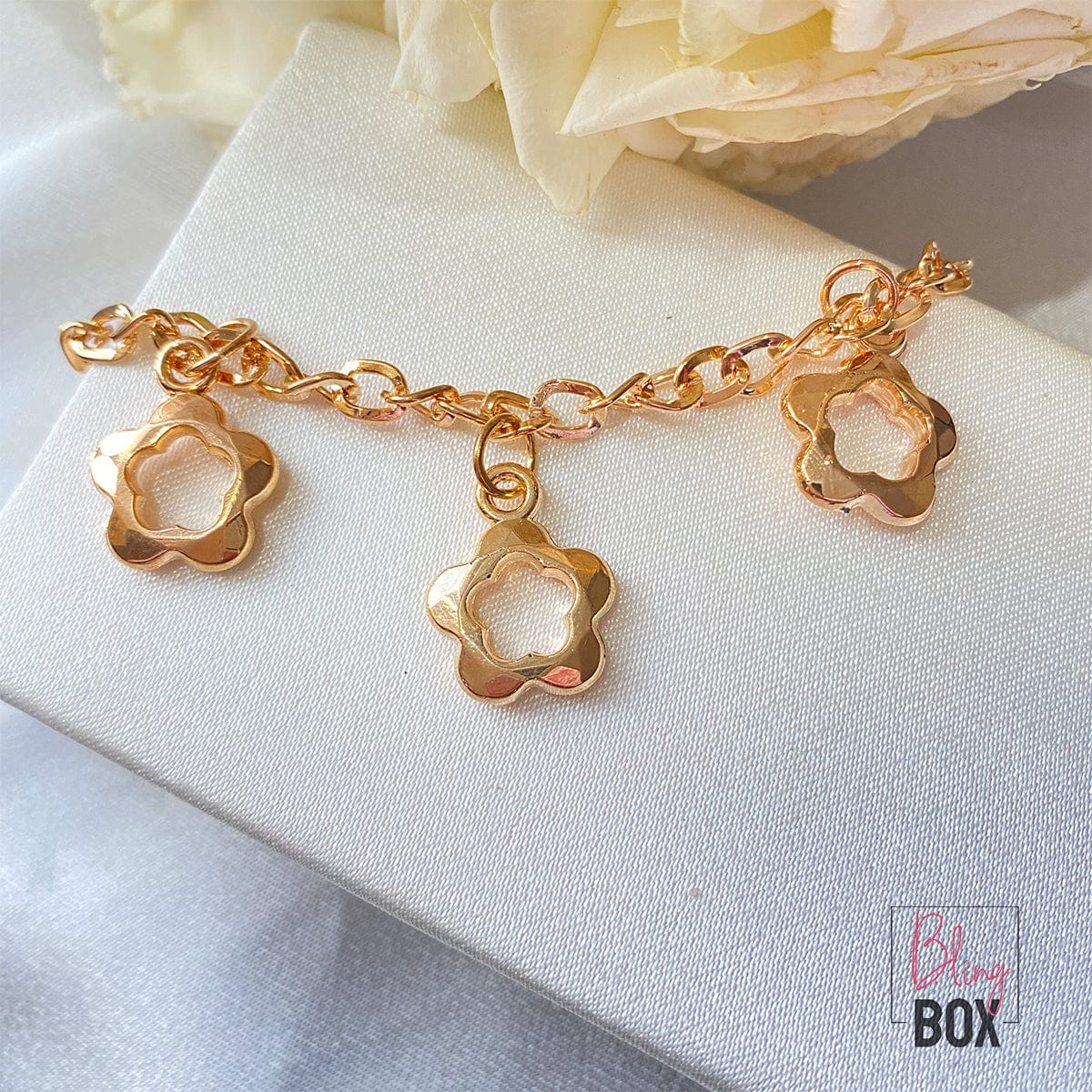 Enchanted Flower Charm Bracelet – Her Jewellery