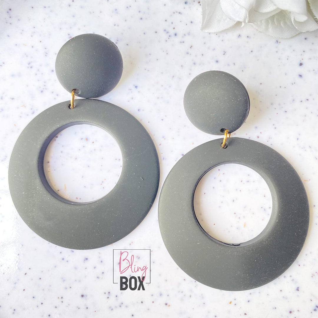 Bling Box Jewellery Stylish Circular Earrings Jewellery 